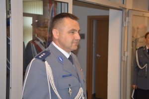Kom.Tadeusz Telenga - Komendant Powiatowy Policji w Braniewie