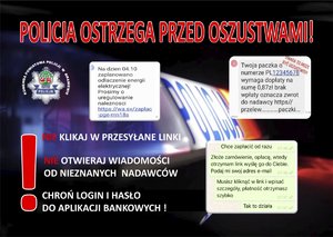 Ulotka profilaktyczna przeciwdziałająca oszustwom